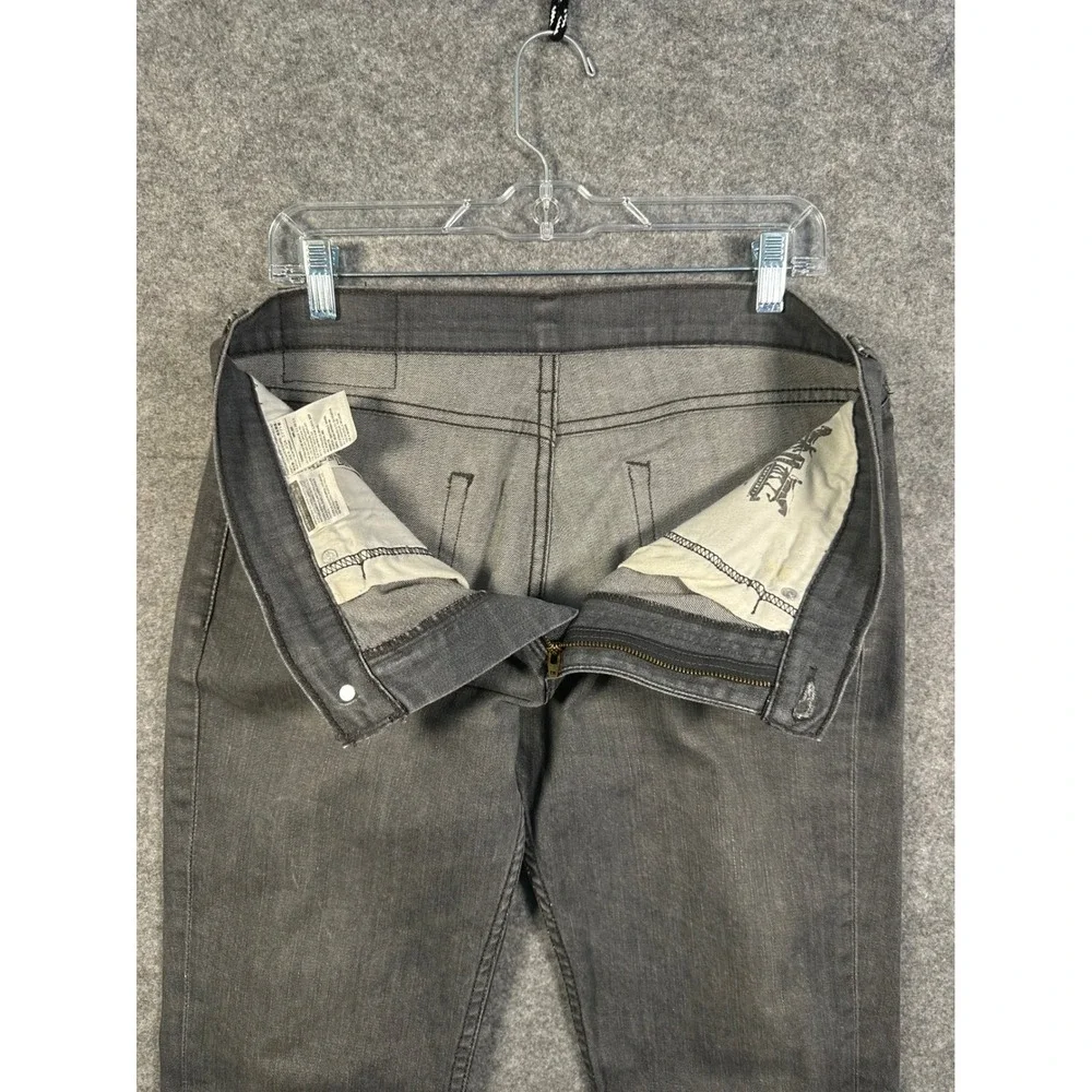 Levis 511 Slim Fit Grey‎ Denim Jeans Mens W34 L34 S40196